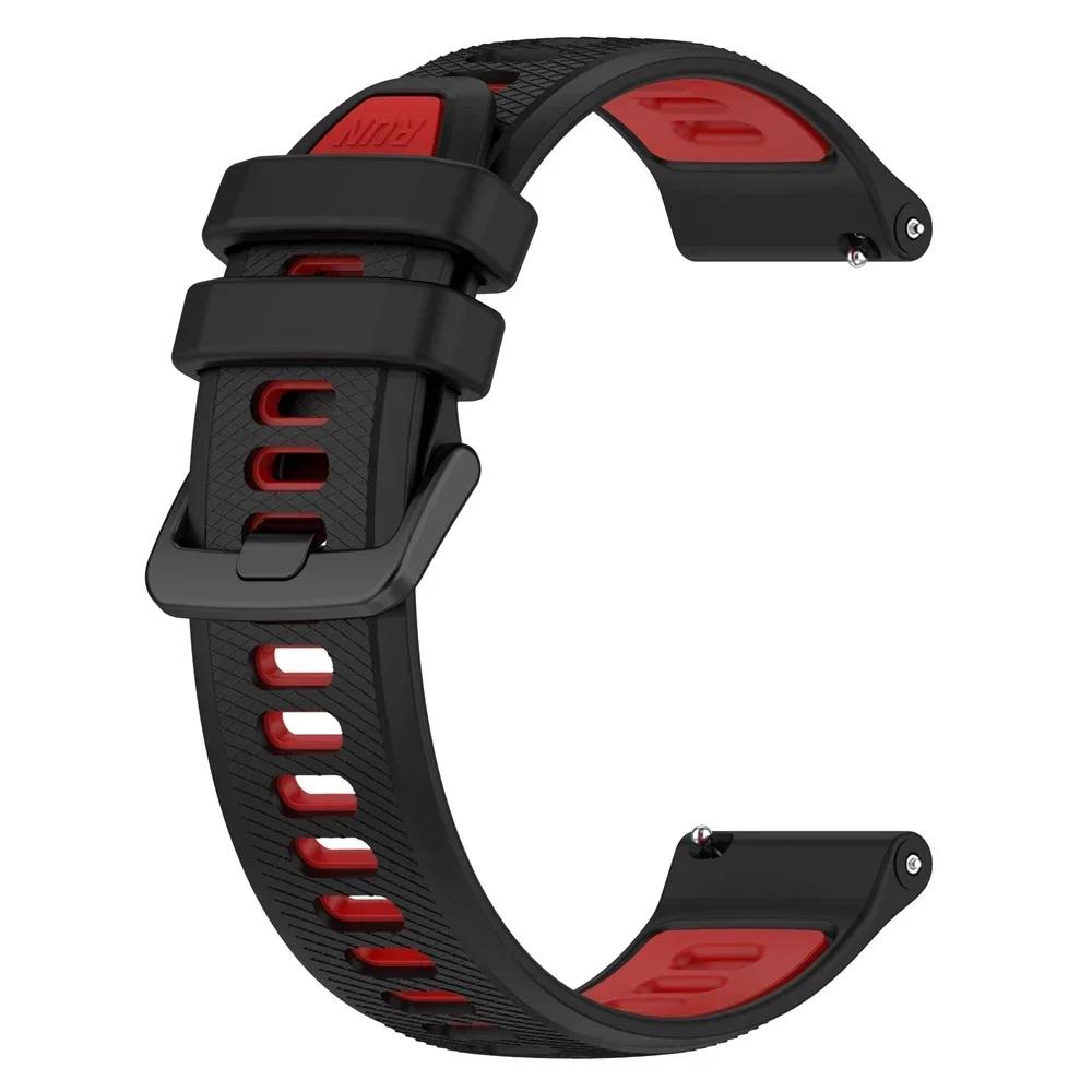 Classic 22 20mm Silicone Strap For HUAWEI WATCH GT 4 Pro 46mm Band GT 3 2 42mm HONOR Magic Watch 4 GS 3 Pro ES Bracelet Replacement Belt
