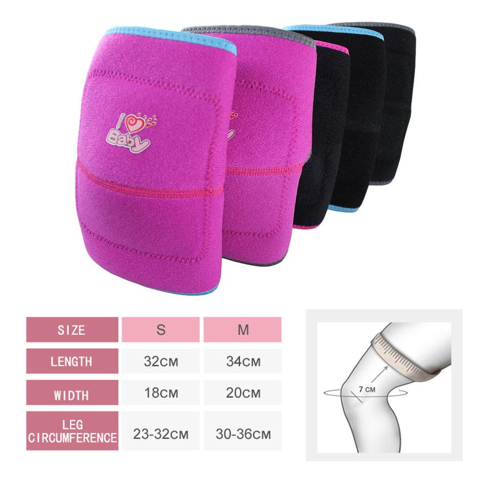 AOLIKES 1 Paio Ginocchiere Spesse in Spugna Anti-urto per Bambini per Danza Pattinaggio a Rotelle Bicicletta Ginocchiere per Bambini Protezione Ginocchia