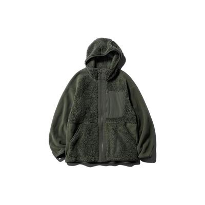 Uniqlo X White Mountaineering Collaboration FW23 Fleece Zip-Up Oversized Hoodie Unisex Hoodies 463350-58
