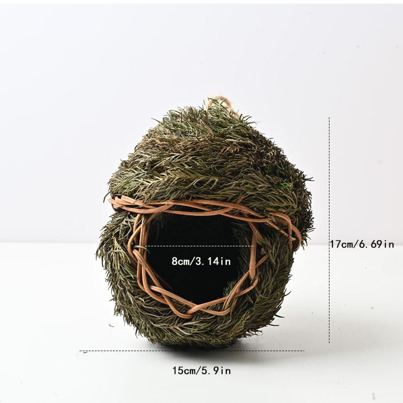 

Товары для животных Птичье гнездо Ручная работа Креативная клетка для птиц Садовое украшение