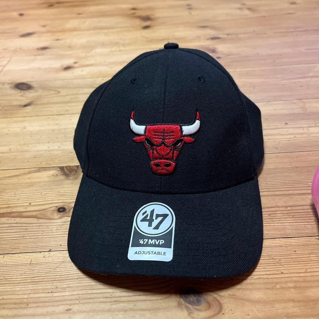 Used 47 Chicago Bulls MVP Cap Black