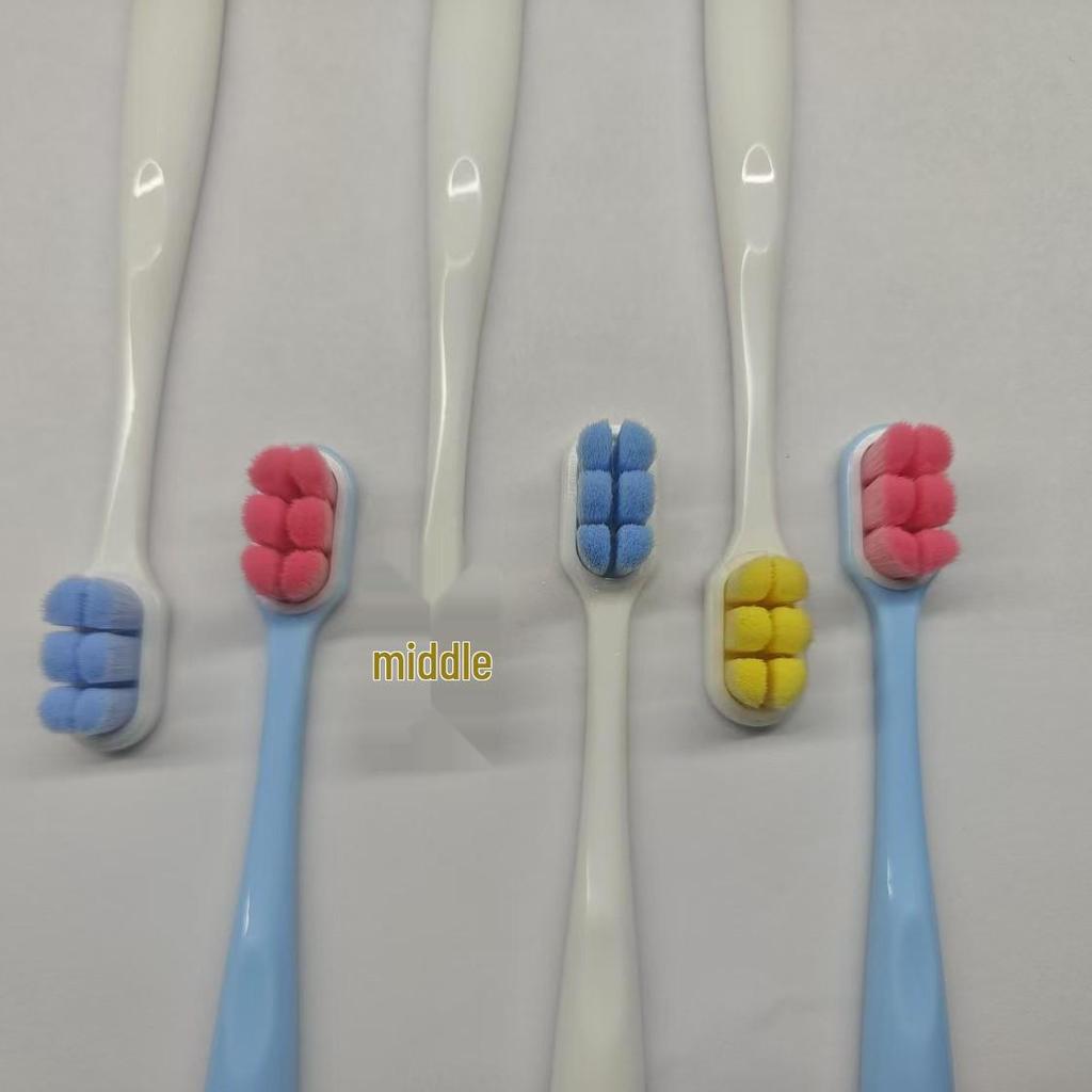 Six Elements Soft Toothbrush - Fine Bristles for Students, Pregnant Women, Postpartum Care, Couples, and Adults.