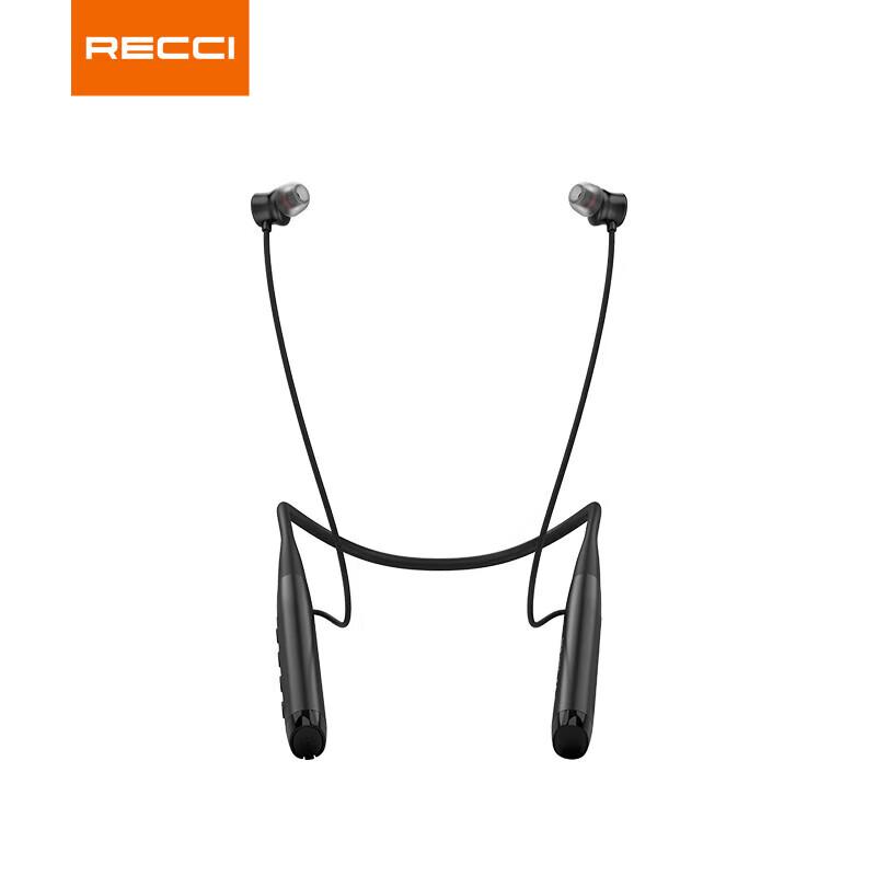 Recci REP-W65 Wireless Bluetooth Neckband Sports Earphones