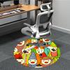 1pc Clowns Office Round Area Rug, Indoor Mat Suitable For Office, Under Office Chairs Bedroom Living Room Home Decor, Room Deco