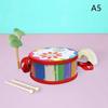 Children'S Wood Drum Early Educational Percussion Musical Instrument For Children Beat Instrument Hand Drum Toys