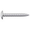 Wood Screws 12 pcs Silver M4 x 25 mm Steel