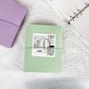 A6 Pu Leather Binder 6 Ring Binder With 45 Sheets PU Clip-on Notebook Faux leather Loose Leaf Notebook Journal