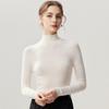 Women's Slim-Fit Long-Sleeve Wool Turtleneck Sweater for Autumn/Winter
