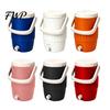 Portable Can Holder Insulated Drink Cup with Cool Riser Technology Large Capacity Cooler Spill-proof Bottle for Outdoor Camping Beach Job Site