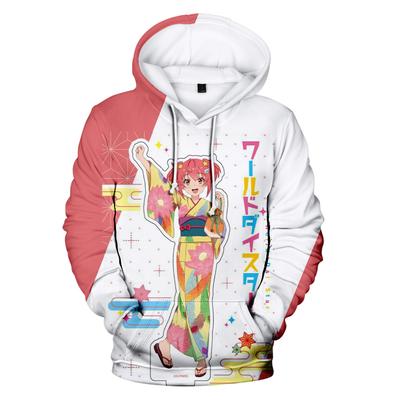 Sudadera con capucha World Dai Star 2024 Sudadera 3d Ropa de calle Mujeres hombres invierno Anime Jerséis Ropa