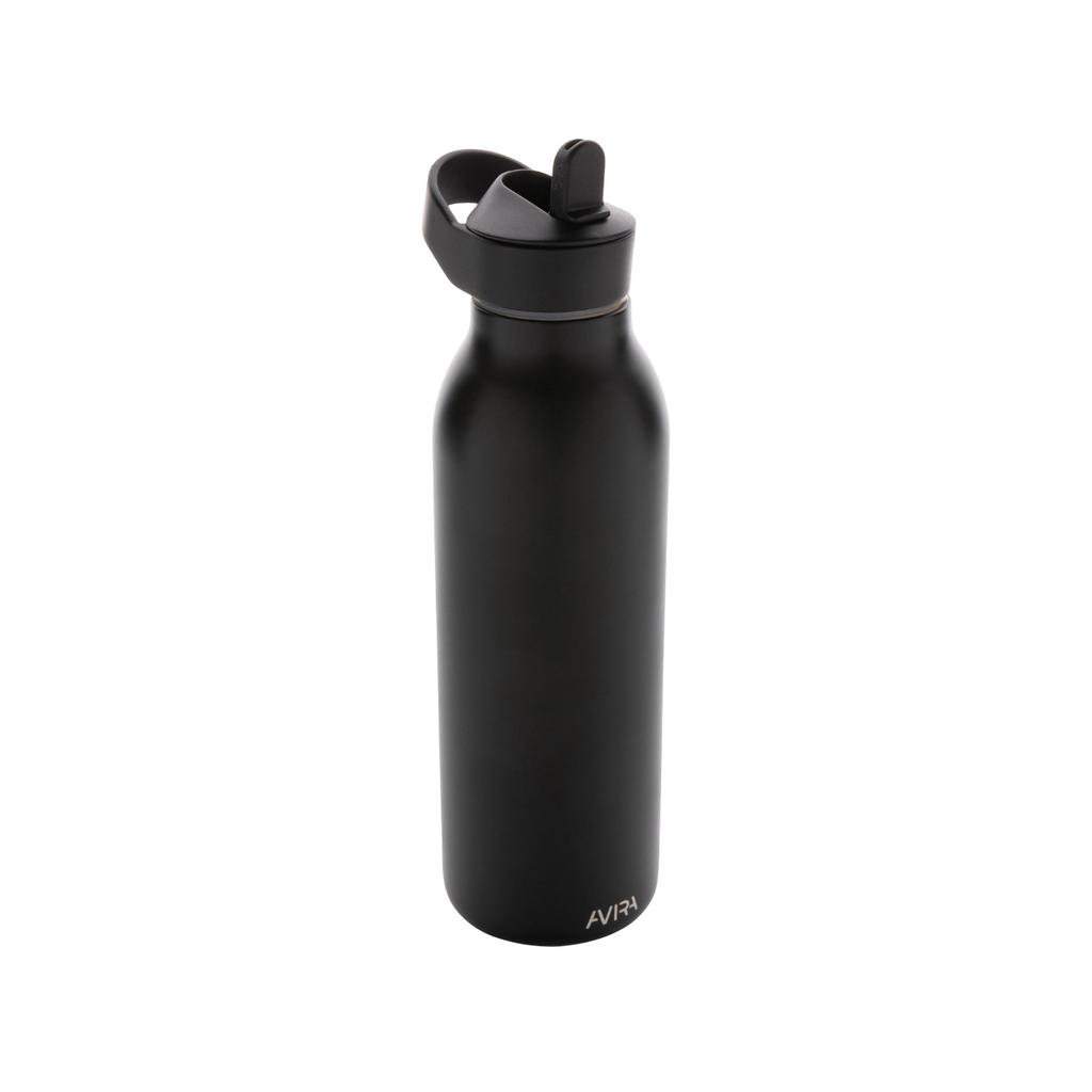 Avira Ara Flip Top Recycled Stainless Steel 500ml Water Bottle