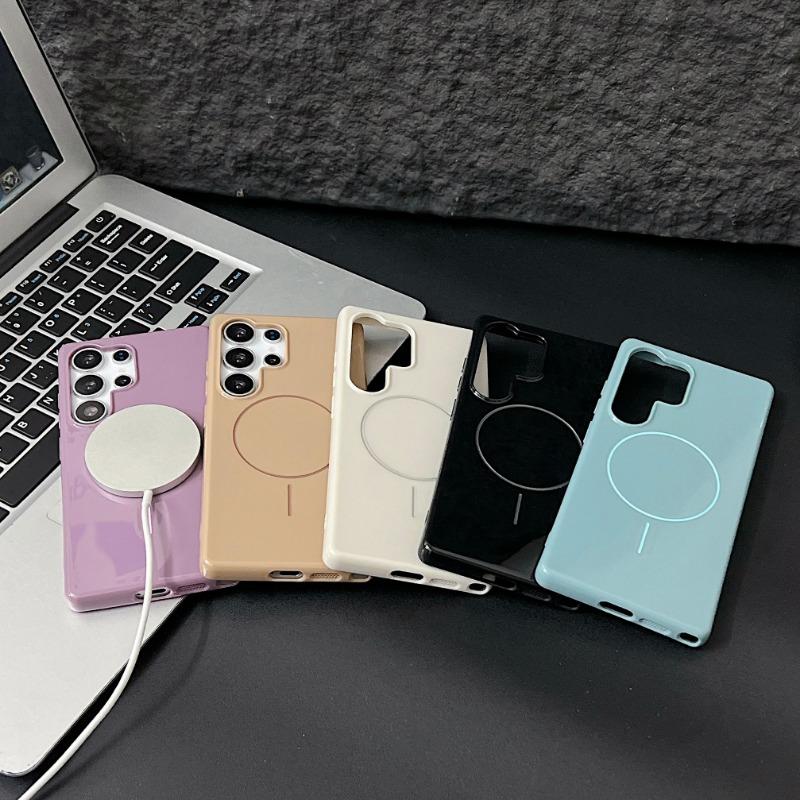 al Glossy Silicone Magnetic S2 Ultra Case For Samsung Galaxy S2 Plus Protector Soft Shockproof Cover S2 Ultra