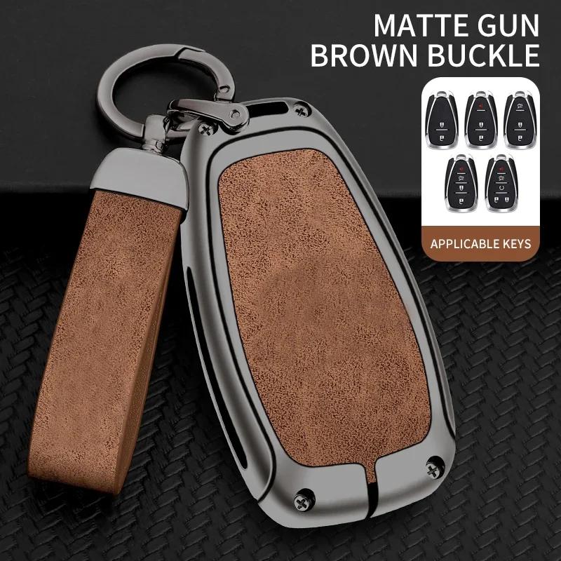 Zinc Alloy Car Key Case Cover For Chevrolet Cruze Spark Sonic Camaro Volt Bolt Trax Malibu Onix Equinox Orlando Blazer Traverse