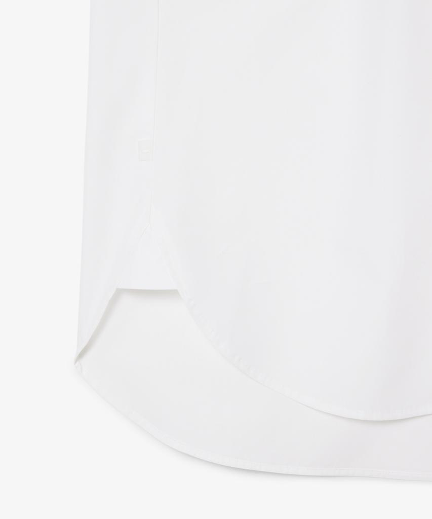 LACOSTE Women'S Oversized Classic Poplin Shirt Cf1054-56G 001