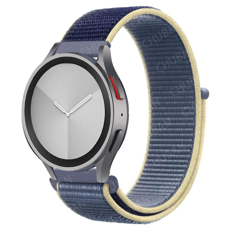 Nylon Loop Band For Samsung Galaxy Watch 6/5/pro/4/Classic/active 2 40-44mm Belt 20mm/22mm Bracelet Huawei GT 4-2-2e-3 Pro Strap