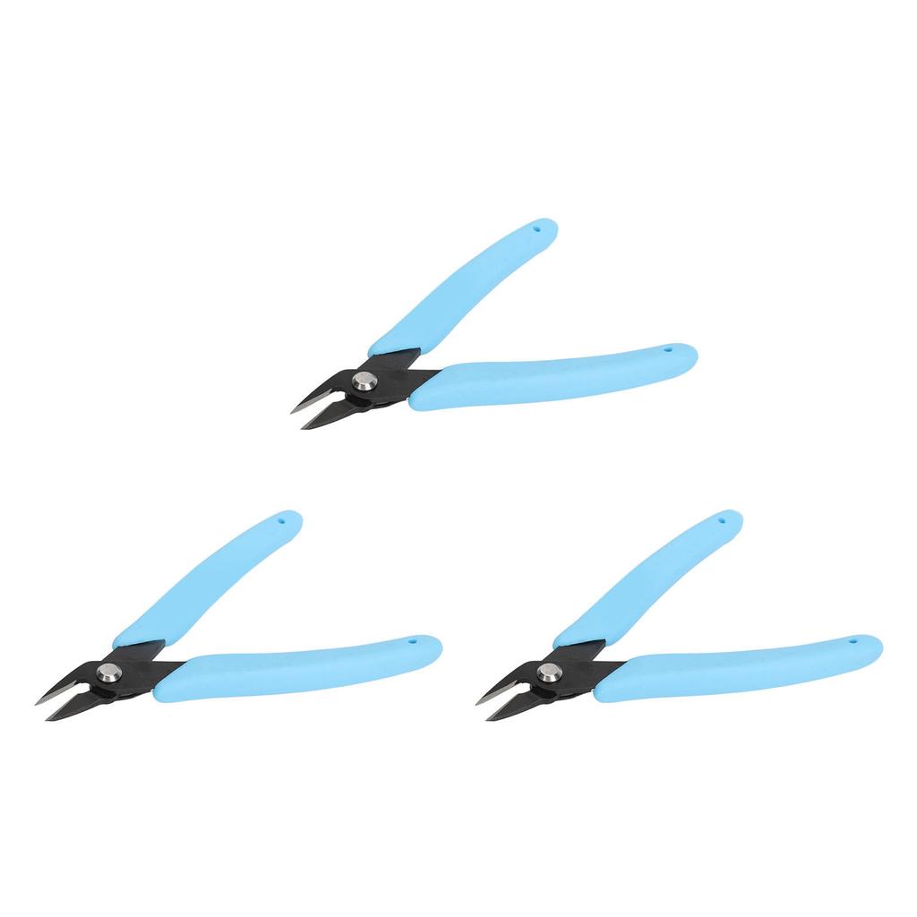 3pcs Stainless Steel Cuticle Cutter Automatic Anti Slip Rhinestone Remover Cuticle Nippers Trimmer
