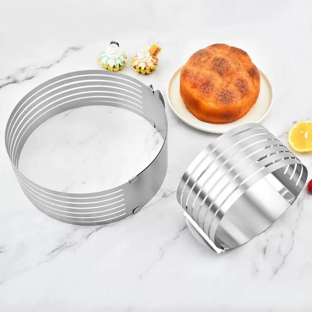 Standardized Cake Layer Cutter Stainless Steel Cake Layered Ring Mousse Cake
