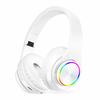 Bluetooth Wireless Headset Led Stereo Foldable