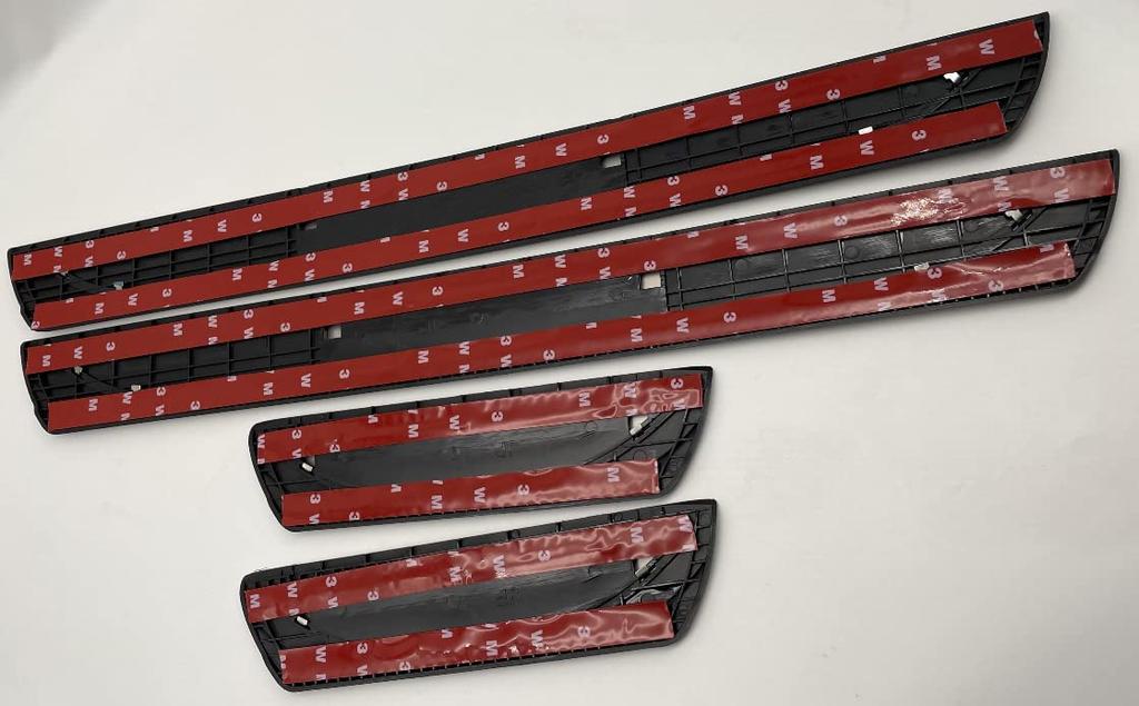 OKAYOHINN Nissan New 4th Generation T33 Exclusive Scuff Plate Side Step Scuff Protect Sheet Door Sill Plate Inside Interior Panel Accessories Stain