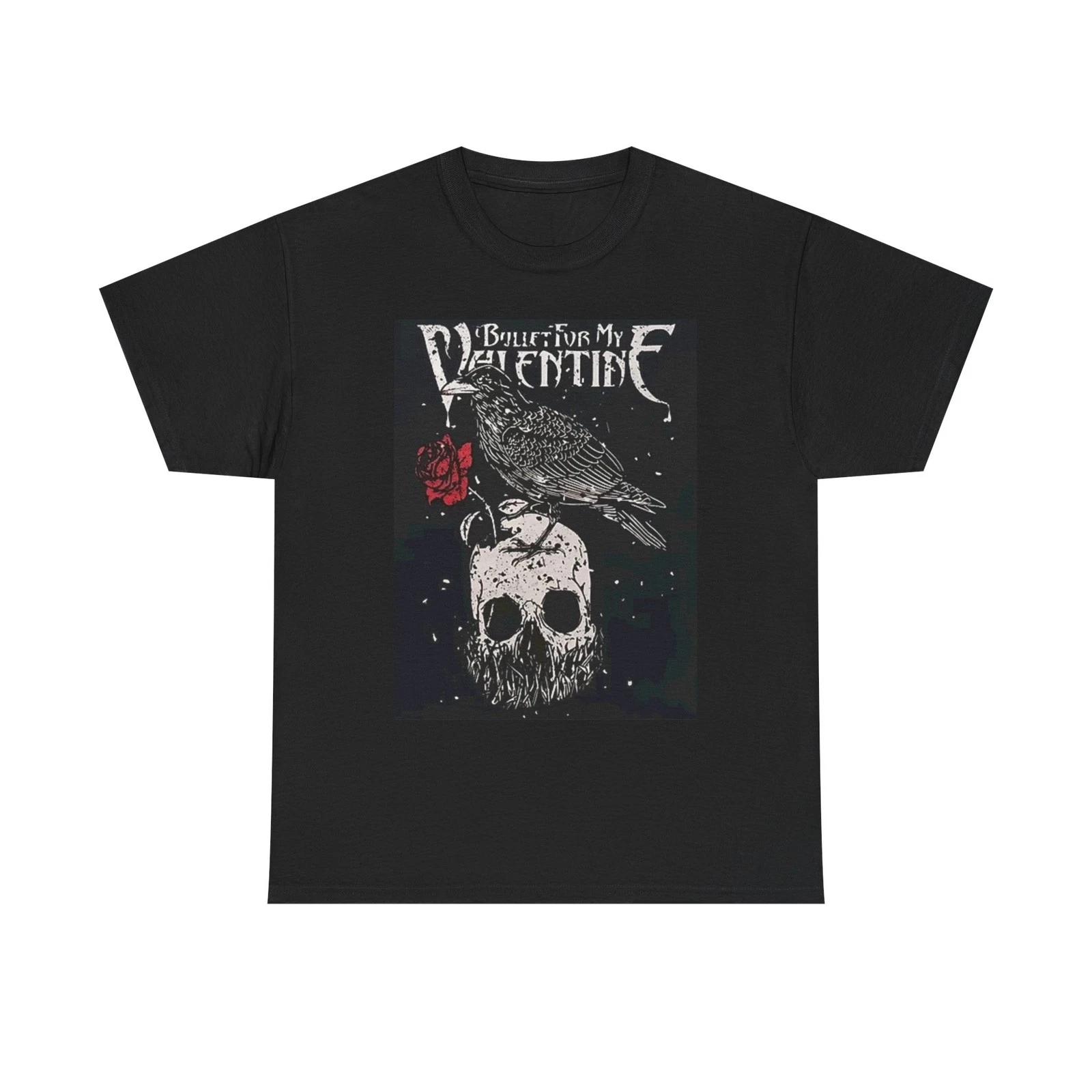Bullet For My Valentine Graphic T Shirt Rock Merch Vintage Unisex Heavy Cotton S