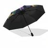 1pc Michael Joseph Jackson Automatic Folding Umbrella, Portable Collapsible Design, Casual Outdoor Accessory L1127043