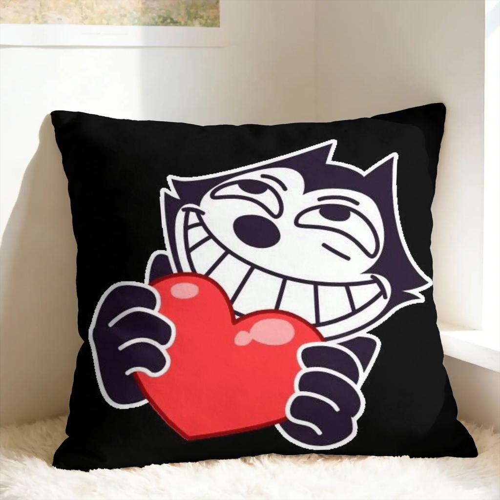 Cartoon FFelix The Cat Pillow Case Square Pillow Cover For Sofa Car Home Decor Fashion Pillowcases