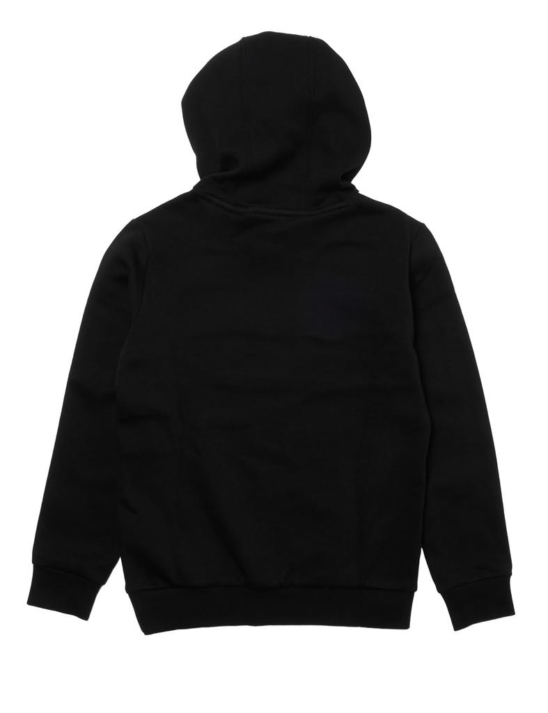 Adidas Essentials Tiberio Five Size 140 Kids' 3-Stripes Hoodie, Unisex, DTP54, Black/White/Grey (IJ8728),