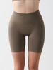 Seamless High-Waist Tummy Control Peach Lift Yoga Shorts