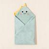 Hooded Swaddle Wrap Cartoon Baby Bath Towels Soft Newborn Towel Blanket Cute Toddler Bathrobe Warm Sleeping Bed Set Boys Girls