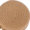 Children Flower Girl Straw Bag Crossbody Bag Handmade Woven Messenger Bag Straw Handbag Shoulder Bag Summer Kids Coin Purse