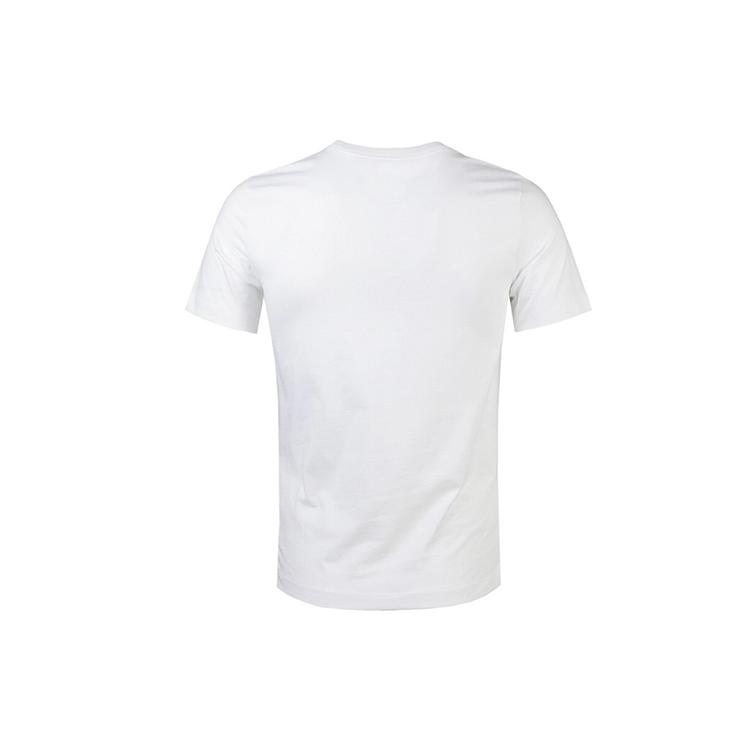 Nike T Shirts Men's White Crew Neck Moderate Straight Fit CZ3575-100