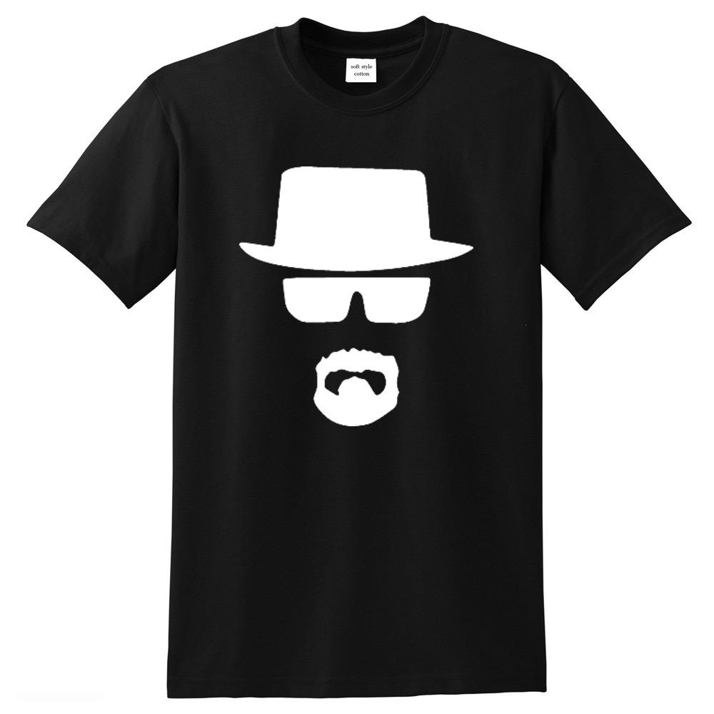 Breaking Bad Top Quality Street Wear 100% Cotton Pine Heisenberg Printed T-shirt Summer Men's T-shirt Cool Man T-shirt