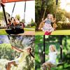 Outdoor Tree Swing Straps 200kg Heavy Duty Hook Ring Hanging Belt Connecting Belt for Hammock Punching Bag Swing Horizontal Bar