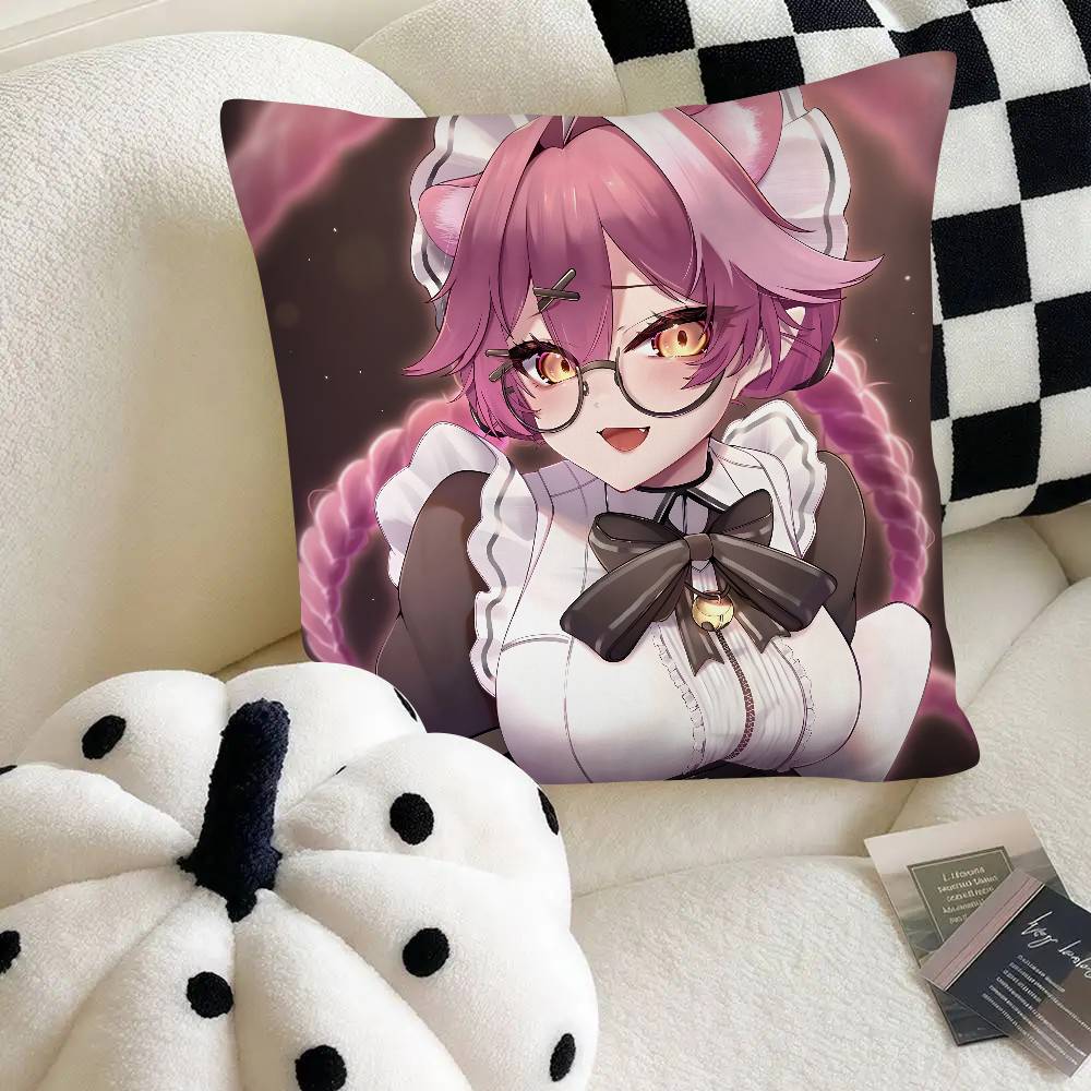 Raora Panthera Anime Pillow Case Square Pillow Bedroom Sofa Leisure Comfort Cushion Car Home Decoration