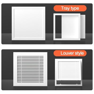 Inspection Port White Access Panel Door Plastic Removable Inspection Hole ABS Access Hatch Cover Doors Wall Ceiling