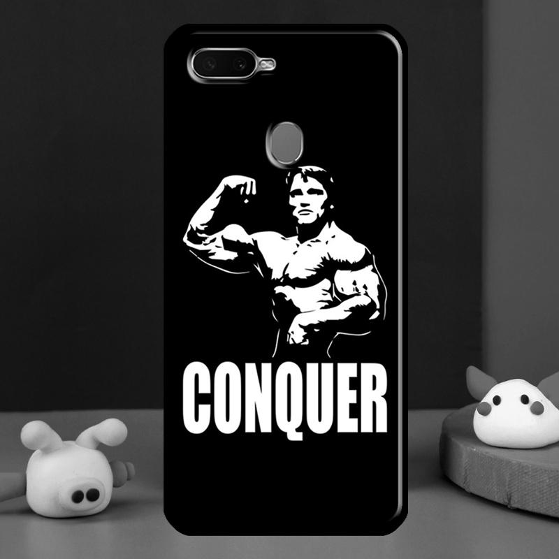 Workout Motivation Fitness Gym Case For Oppo A96 A76 A16 A74 A94 A54 S A57 A77 A58 A78 A98 A5 A9 A91 A15 A17 A52 A72 Cover