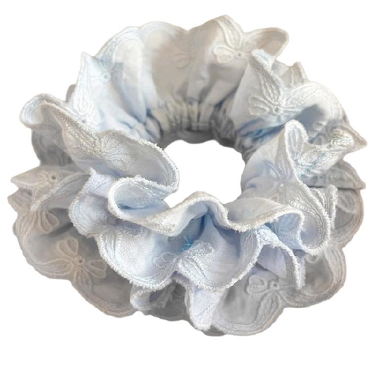 Fashionable Hair Scrunchies Double layer Elastic Hairbands Hair Accessories