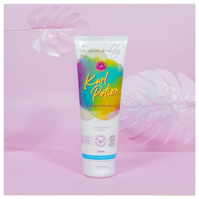 Leave-In - Kurl Potion - Cheveux bouclés - Ultra-hydratant - Anti-frisottis - 17 acides aminés