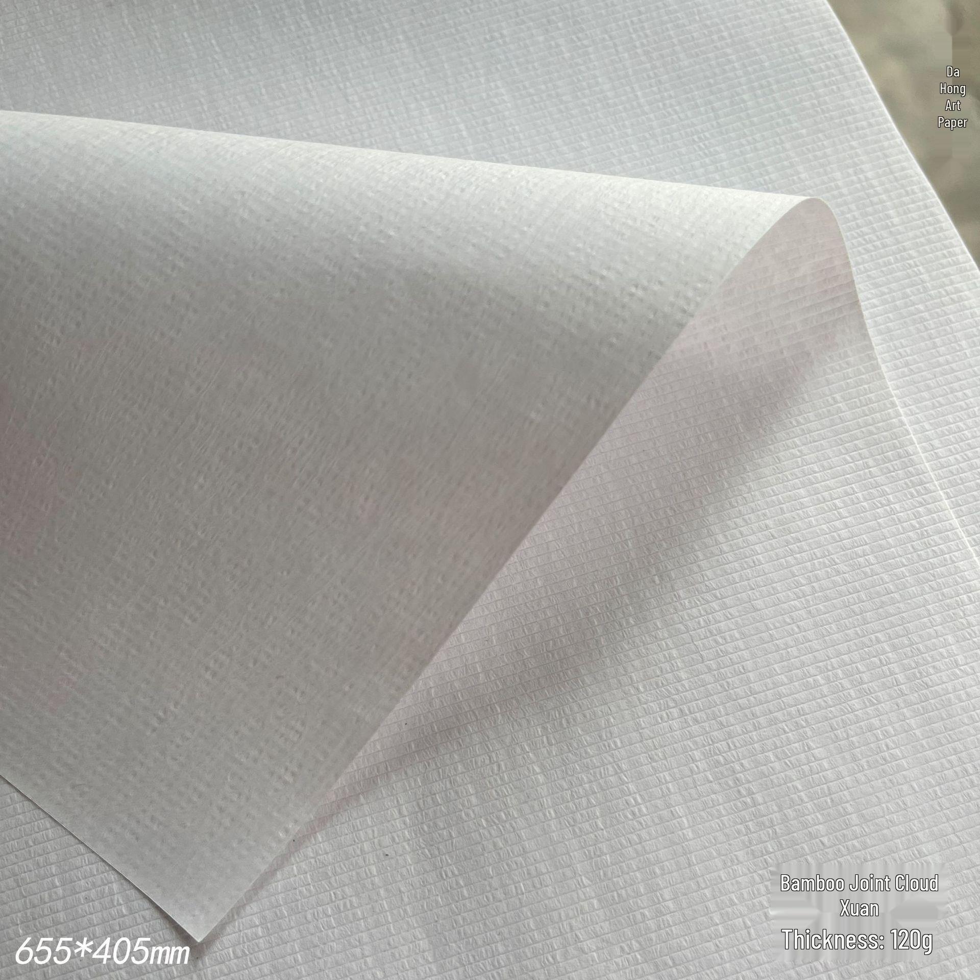 

Bamboo Joint Cloud Xuan Double-Sided Texture Art Paper for Regular Script & Landscape Painting