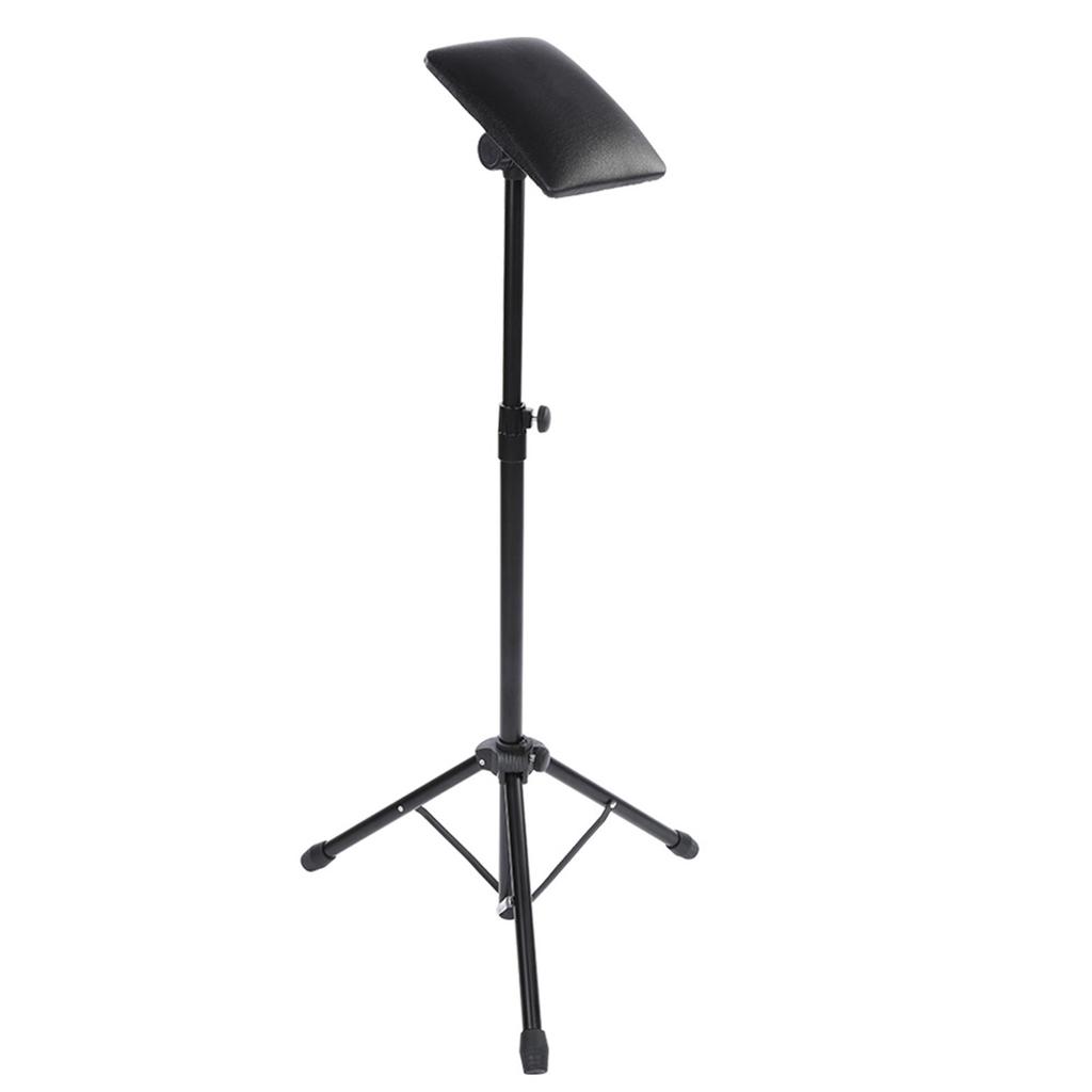 Height Adjustable Tattoo Armrest Tripod Stand with Soft Sponge Pad Portable Tattoo Arm Leg Rest