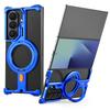 for Samsung Galaxy Z TriFold Phone Case With Stand 360°Rotatable Camera and Screen Drop Protection Metal Slim Phone Cover