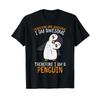 Penguins Are Awesome Therefore Boys Girls Kids T Shirt Vintage Unisex Graphic Slightly Fashion Casual Versatile