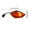 1 Para Uniwersalne Motocyklowe Lusterka Wsteczne Części Zamienne Skuter E-Bike Lusterko Pomocnicze do Cofania Modyfikowane Akcesoria