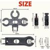 MC-4 Connector Kit, Includes 6 Pairs of Solar Connectors, 2 Spanner Wrenches, and a Wire Crimper, Solar Crimper Tool Kit, Making it a Comprehensive