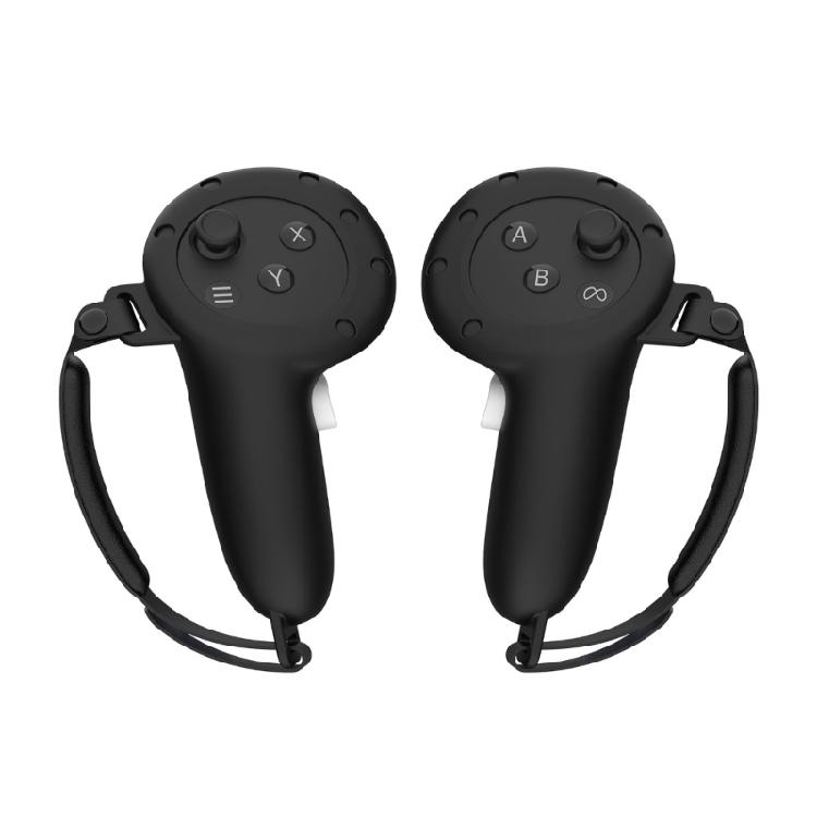 Silicone Cover for Meta Quest 3 Controllers Enhanced Comfort and Impact Resistance 1 чёрный