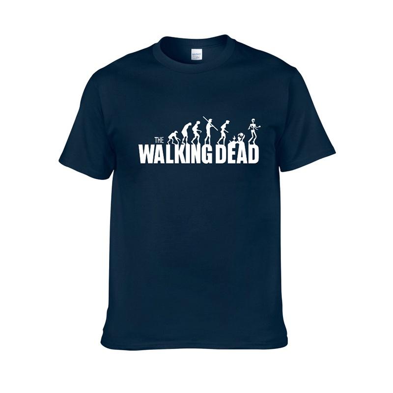 The Walking Dead Unisex Short Sleeve Cotton Casual T-shirt Perfect For All Seasons