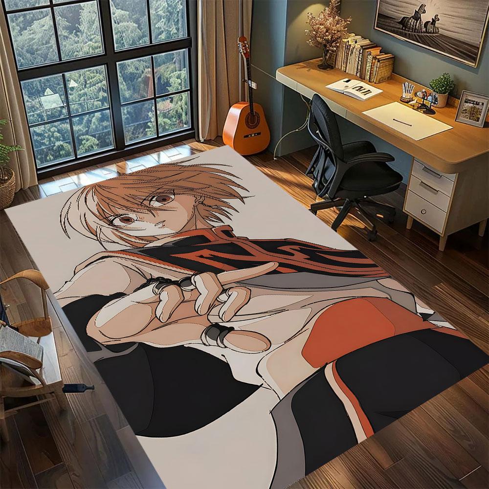 Hunter Anime Character Carpet for Living Room Bedroom Home Decor Cool Movie Mat Play Floor Mat