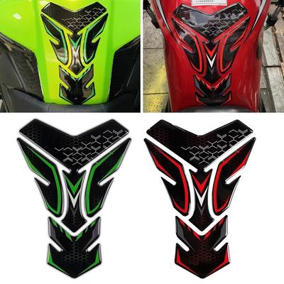 Naklejki ochronne na zbiornik paliwa 3D do motocykla, akcesoria do naklejek 3M do Kawasaki Ninja400 Z900 Z1000 zx10r er6n Versys 650