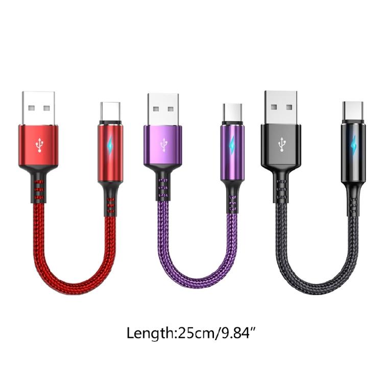Durable Nylon Braided USB C Cable Great Compatibility Stable Data Transferring