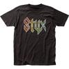 Styx Styx Logo Mens T Shirt Rock And Roll Classic Band Tee New Black